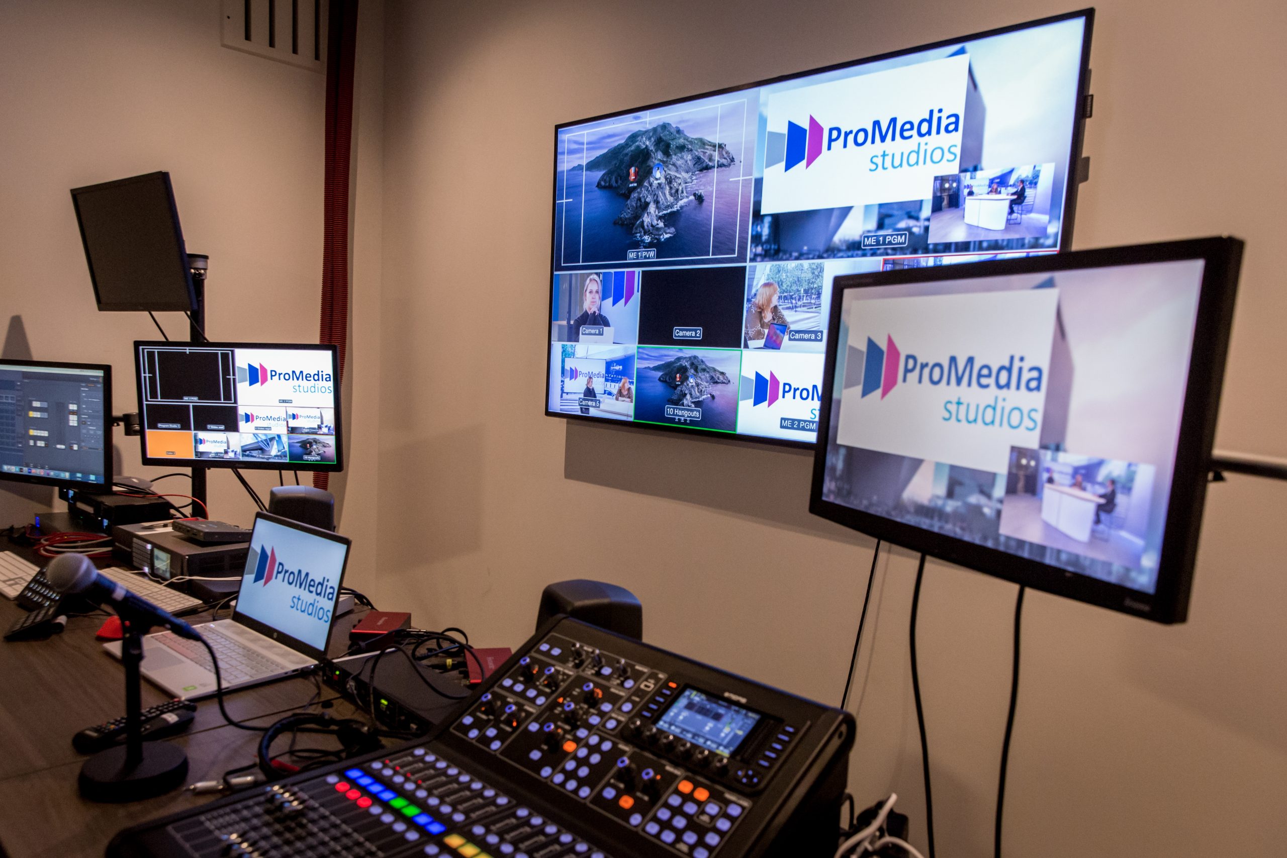ProMedia Webinar TV Studio